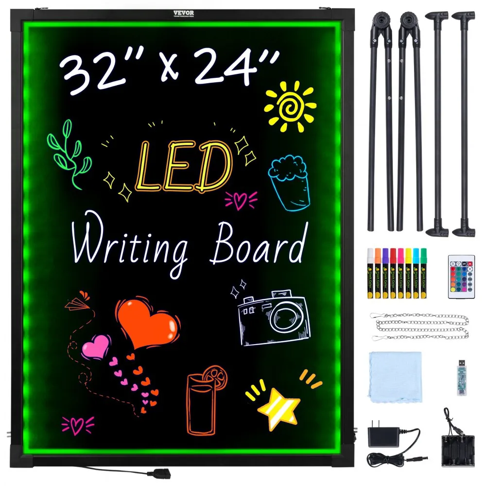 VEVOR LED Message Writing Board 32 x 24 in product image 1