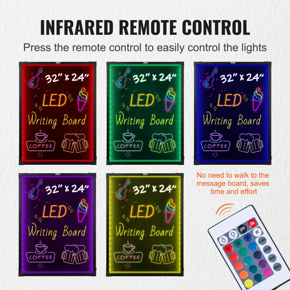 VEVOR LED Message Writing Board 32 x 24 in product image 4