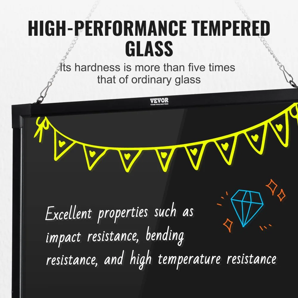 VEVOR LED Message Writing Board 32 x 24 in product image 5