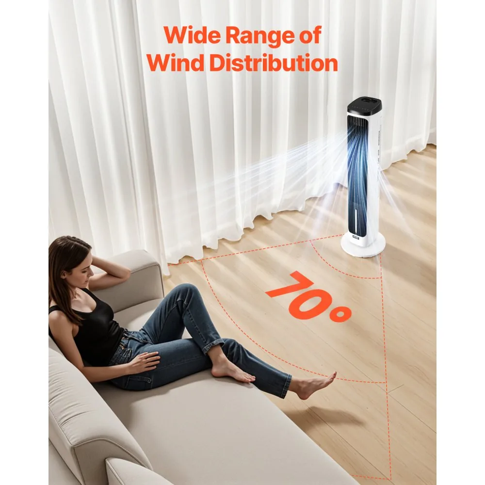VEVOR Tower Fan 40inch Tower Fan-Large Water Tank product image 5