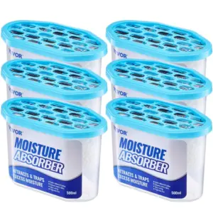 VEVOR Moisture Absorber Boxes 6-Piece Set Boxed product image 1