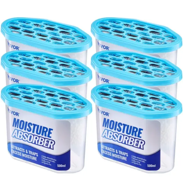 VEVOR Moisture Absorber Boxes 6-Piece Set Boxed product image 1