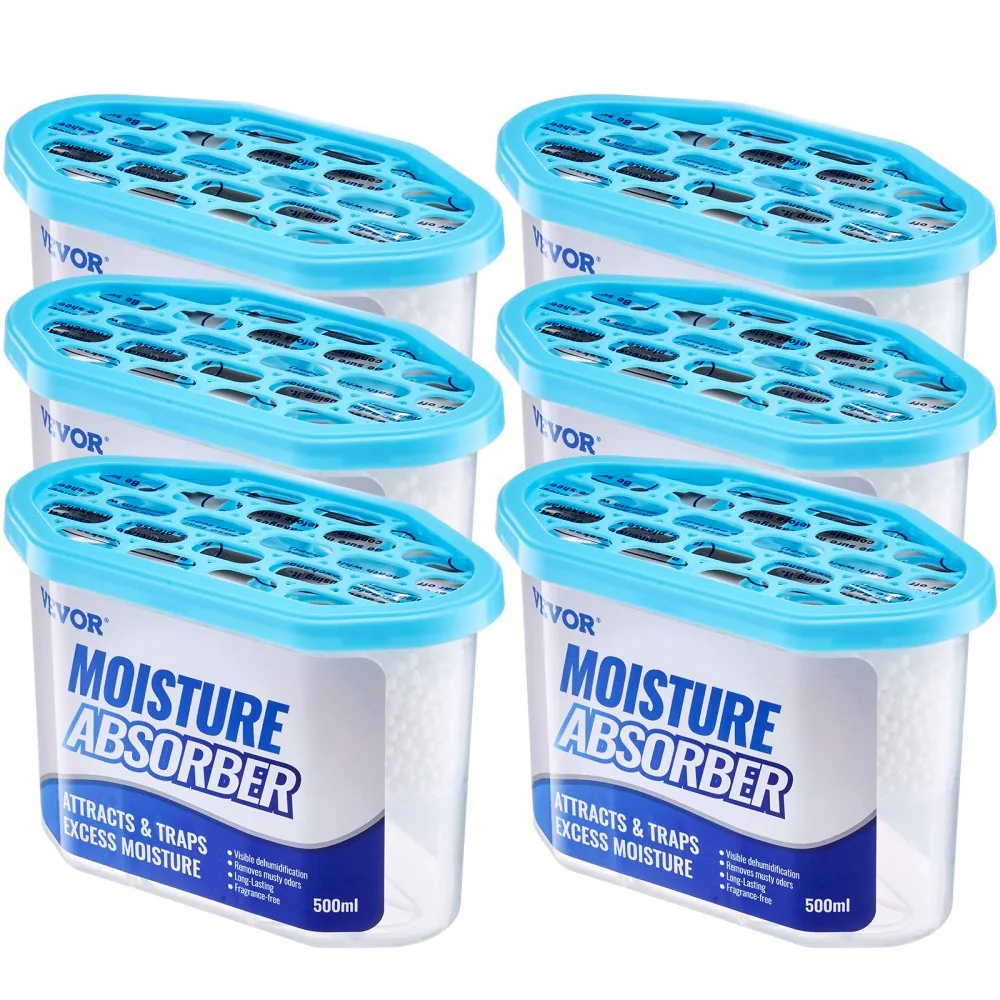 VEVOR Moisture Absorber Boxes 6-Piece Set Boxed product image 1