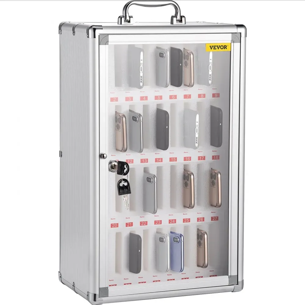 VEVOR 36 slot cell phone cabinet front view