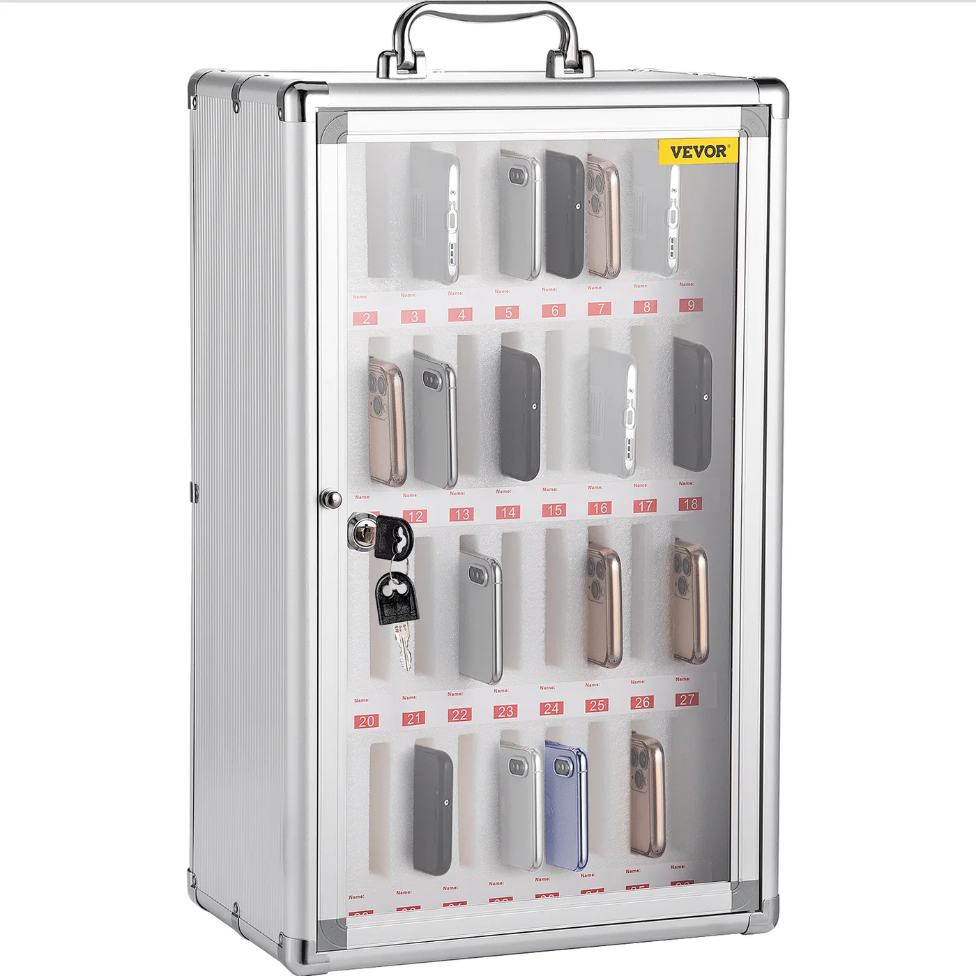 VEVOR phone cabinet with 36 locking slots