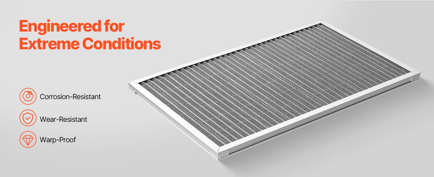 VEVOR Electrostatic Air Filter 16x25x1 inch Built to Last