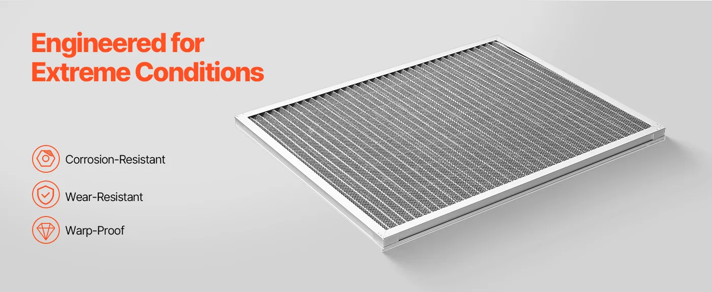 VEVOR Electrostatic Air Filter 20x25x1 inch Built to Last