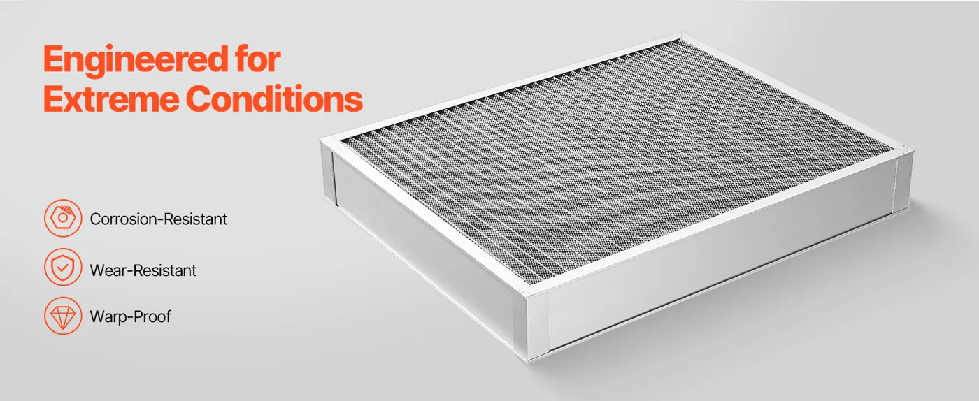 VEVOR Electrostatic Air Filter 20x25x4 inch Built to Last