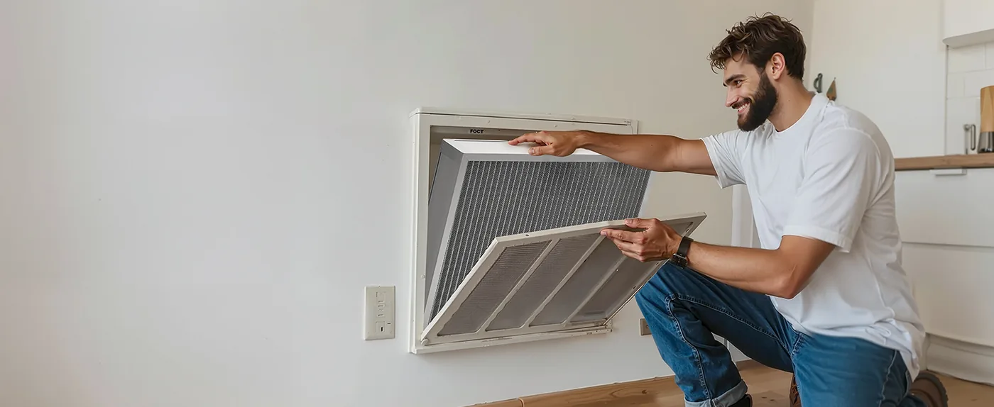 VEVOR Electrostatic Air Filter 20x25x4 inch Heating Furnace