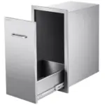 VEVOR Outdoor Kitchen Trash Drawer Integrated 14.5" W × 18.5 product image 1