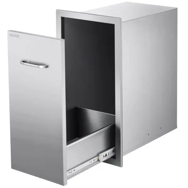 VEVOR Outdoor Kitchen Trash Drawer Integrated 14.5" W × 18.5 product image 1