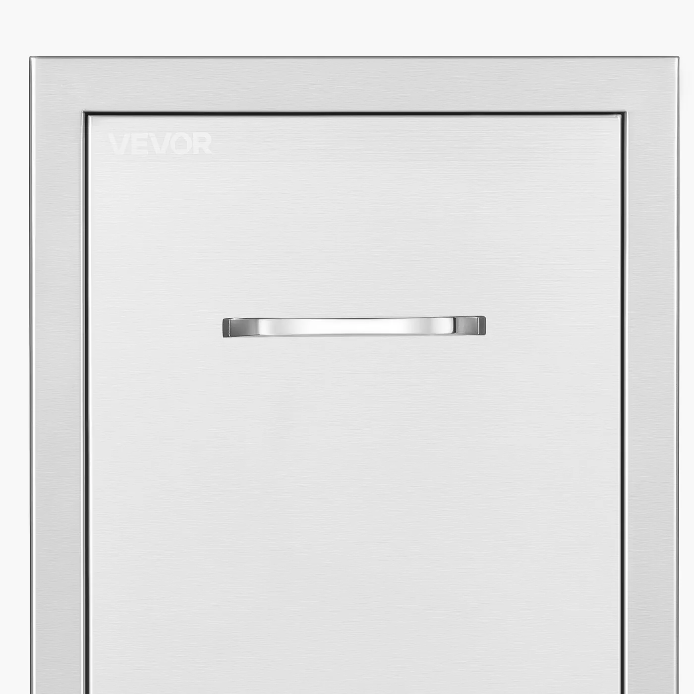 VEVOR Outdoor Kitchen Trash Drawer Integrated 14.5" W × 18.5 Brushed Stainless Steel