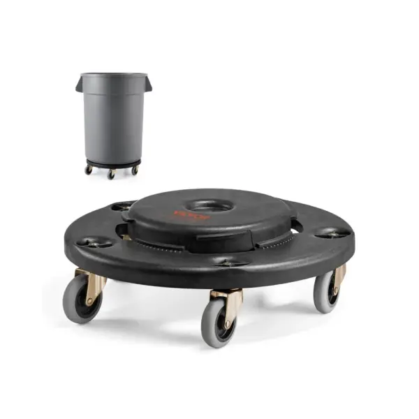 VEVOR Trash Can Dolly 1 Piece Round product image 1