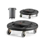 VEVOR Trash Can Dolly 2 Piece Round product image 1