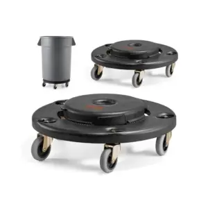 VEVOR Trash Can Dolly 2 Piece Round product image 1