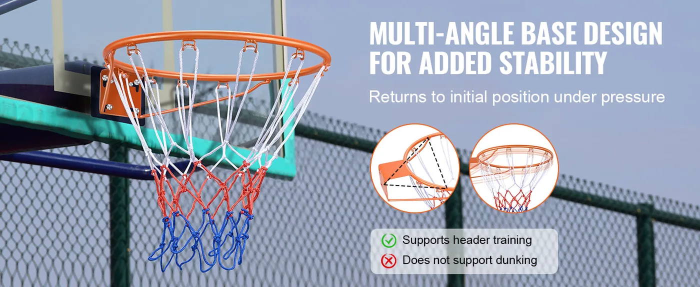 VEVOR Basketball Rim Integrated 0 feature 2