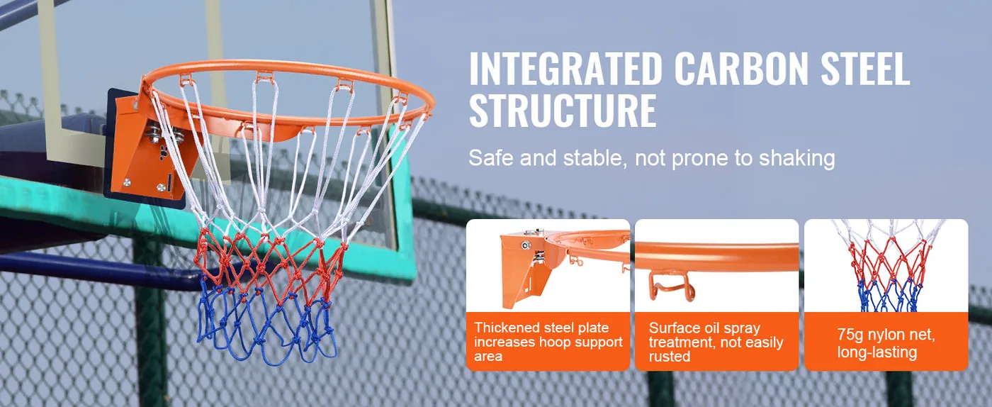 VEVOR Basketball Rim Split 2 feature 1