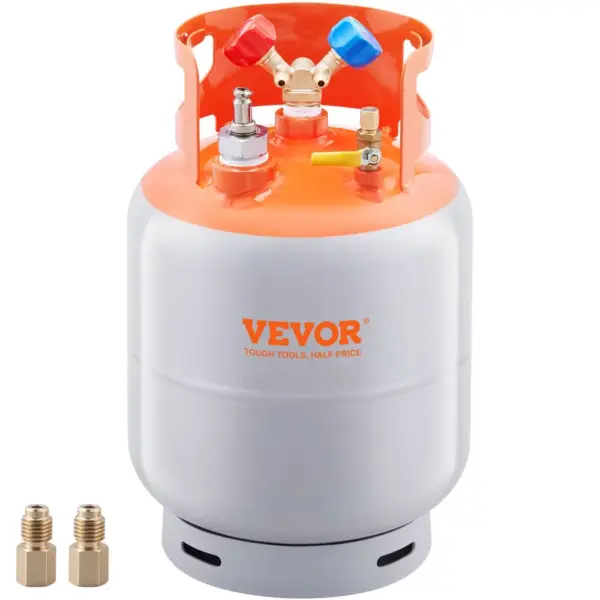 VEVOR Refrigerant Recovery Tank with Float Switch - 30 lb. C product image 1