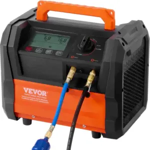 VEVOR Refrigerant Recovery Machine Black-orange 1 HP Brushle product image 1