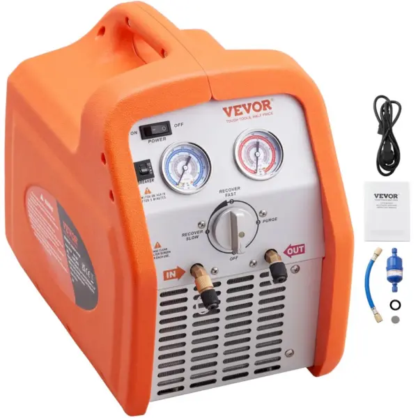 VEVOR 3/4 HP Refrigerant Recovery Machine - Portable AC Reco product image 1
