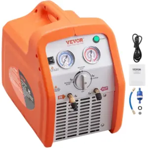 VEVOR 1 HP Refrigerant Recovery Machine - Dual Cylinder Port product image 1