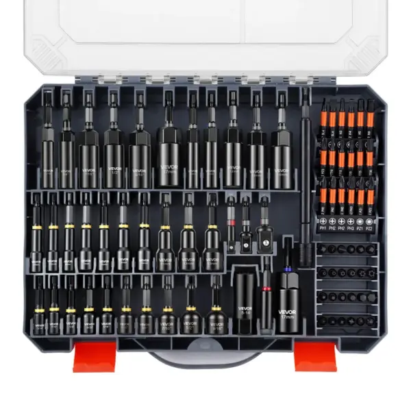 VEVOR 80-Piece Premium Magnetic Impact Nut Driver Set 80pcs product image 1
