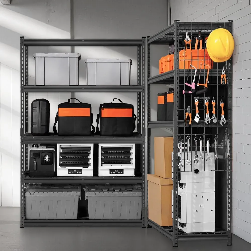 VEVOR Storage Shelves 18x48x72 inch Black product image 8