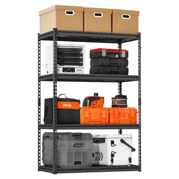 VEVOR Storage Shelves 20x40x60 inch Black product image 1