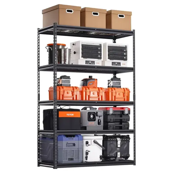 VEVOR Storage Shelves 20x48x72 inch Black product image 1