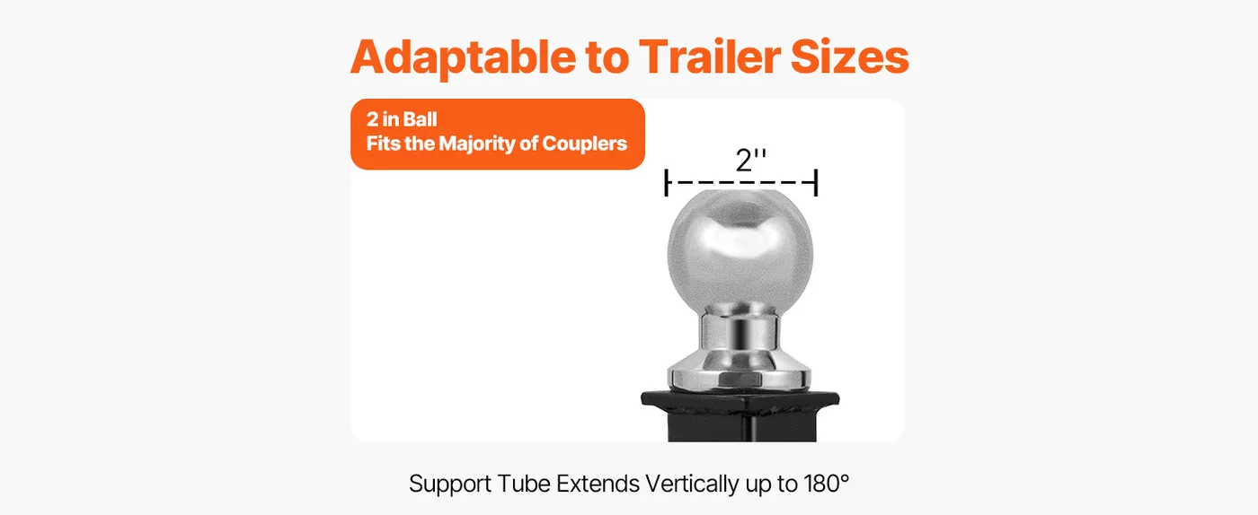 Heavy-Duty Trailer Dolly 1500 lbs Fit Most Trailers