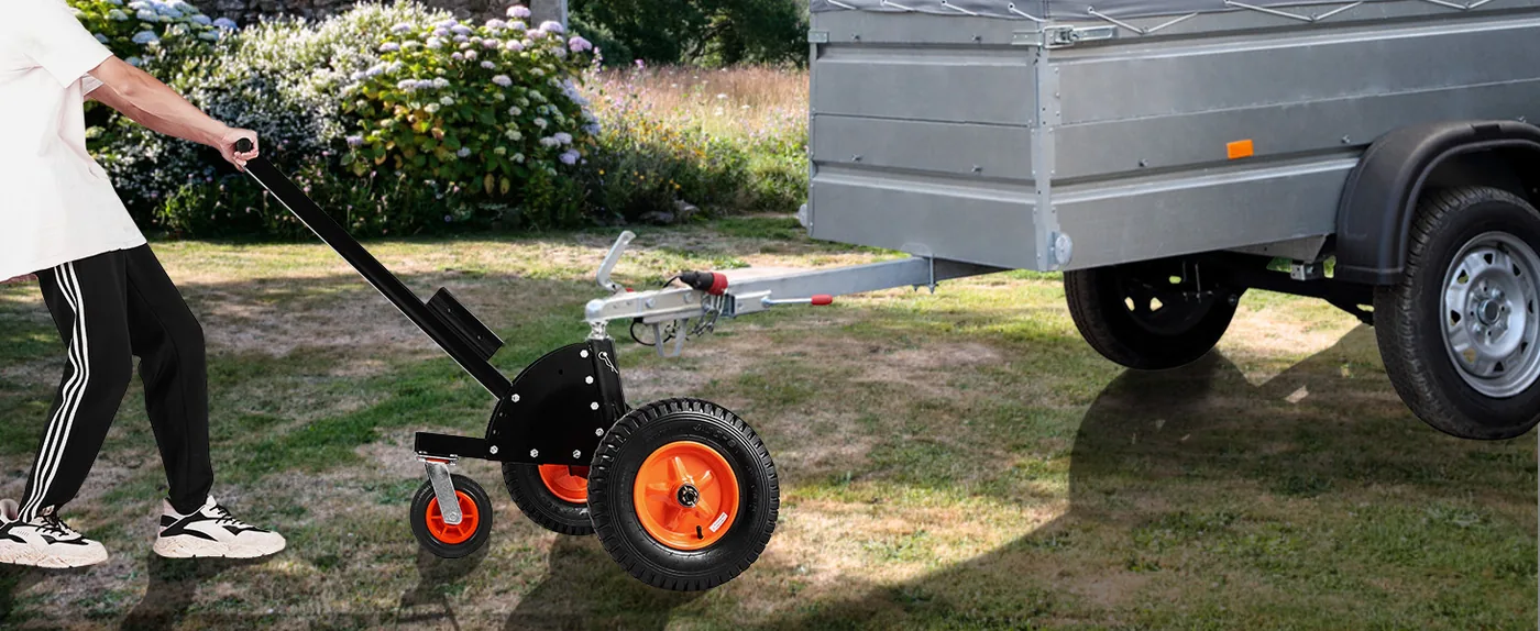Heavy-Duty Trailer Dolly 1500 lbs Move Cargo Trailer