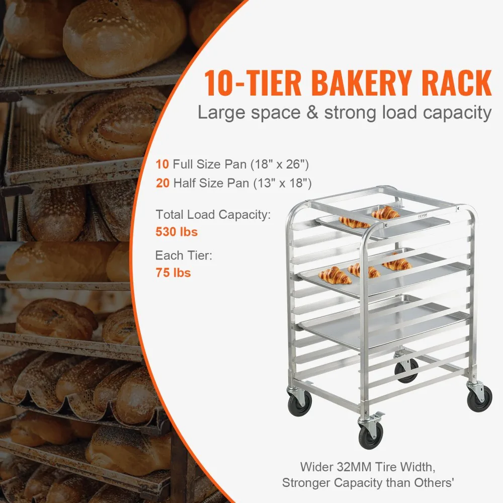 VEVOR Bun Pan Rack 10 Layers product image 3
