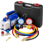 VEVOR Suction Pump 4.8CFM 1/4 HP Single Stage for HVAC A/C C product image 1