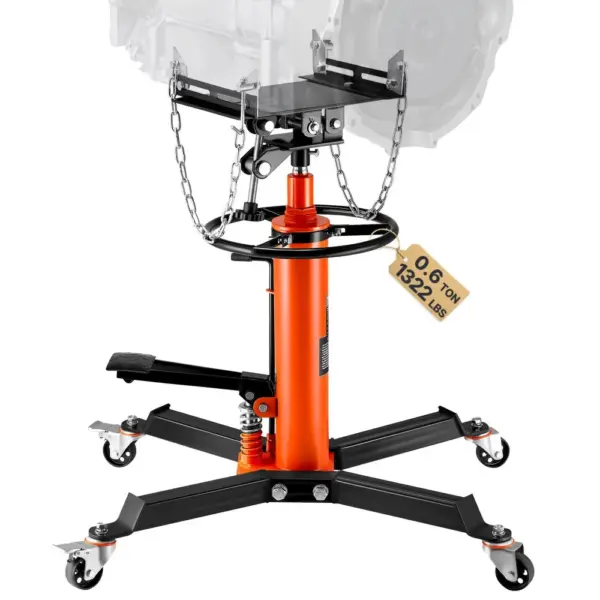 VEVOR Transmission Jack Orange and Black 1322 lbs product image 1