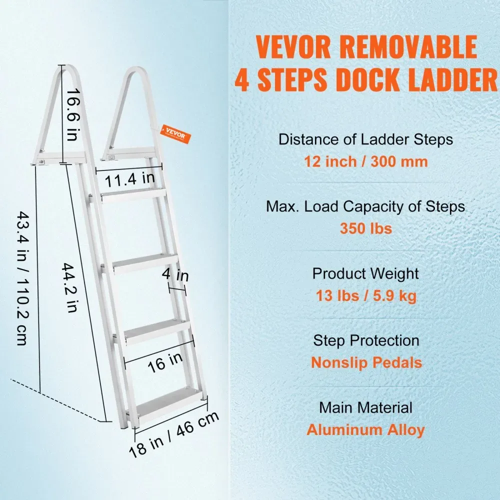 VEVOR Dock Ladder 4 Steps product image 7