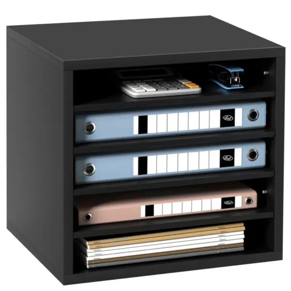 VEVOR Literature Organizers Black 5 Compartments product image 1