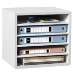 VEVOR Literature Organizers White 5 Compartments product image 1