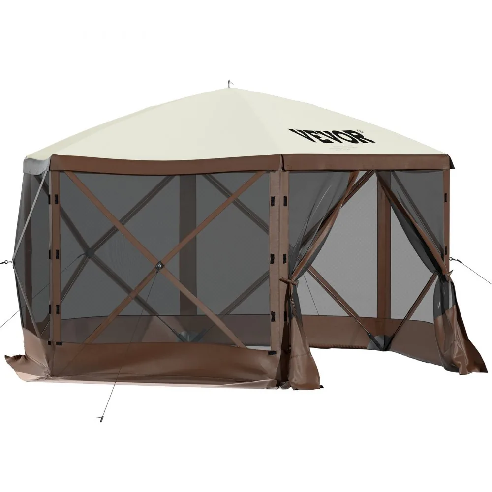 VEVOR gazebo canopy shelter for family picnic