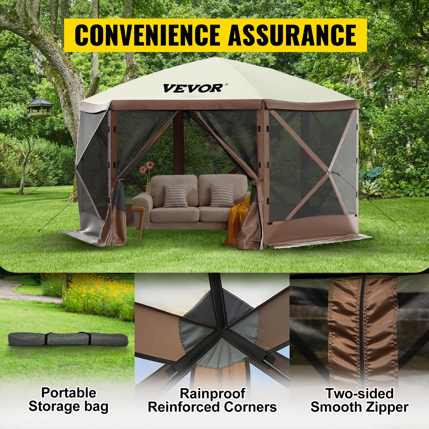VEVOR pop up gazebo portable carry bag