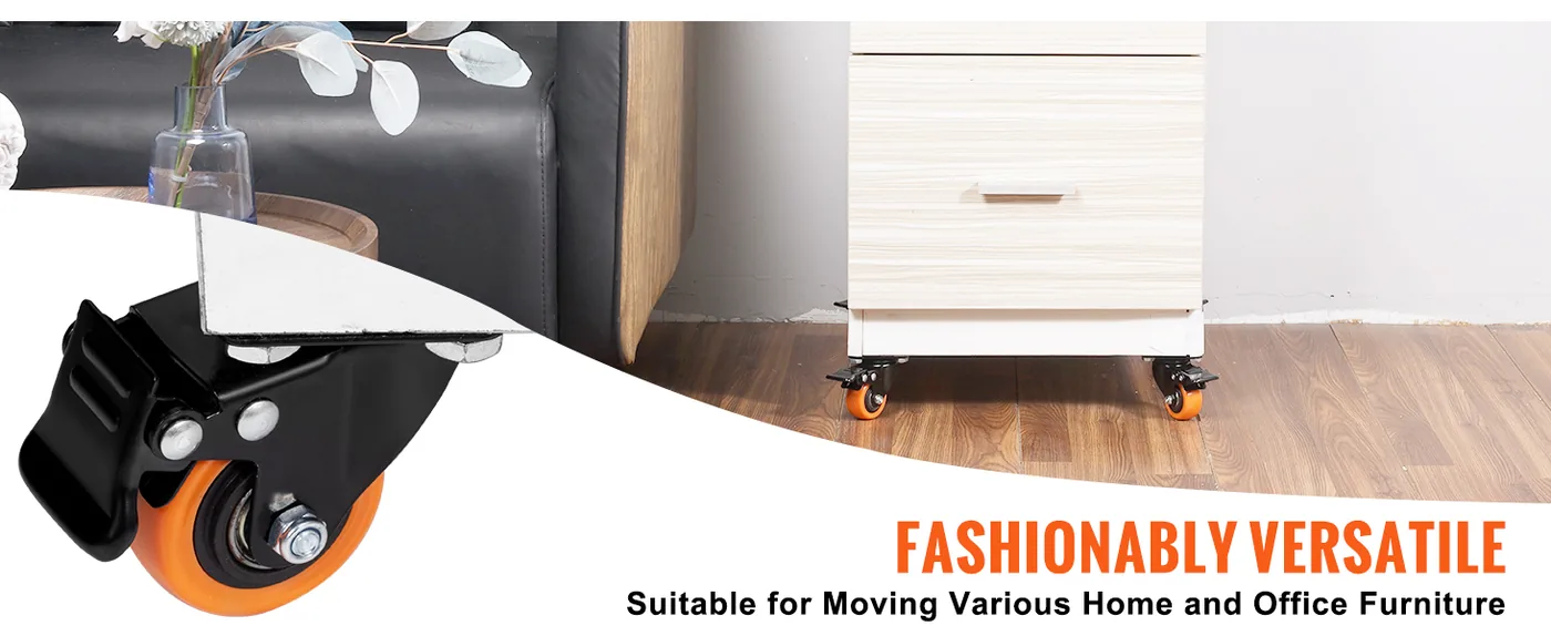 VEVOR Caster Wheels 2 inch feature 4
