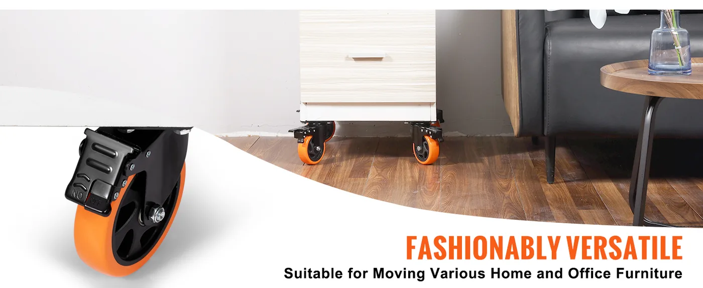 VEVOR Caster Wheels 4 inch feature 4