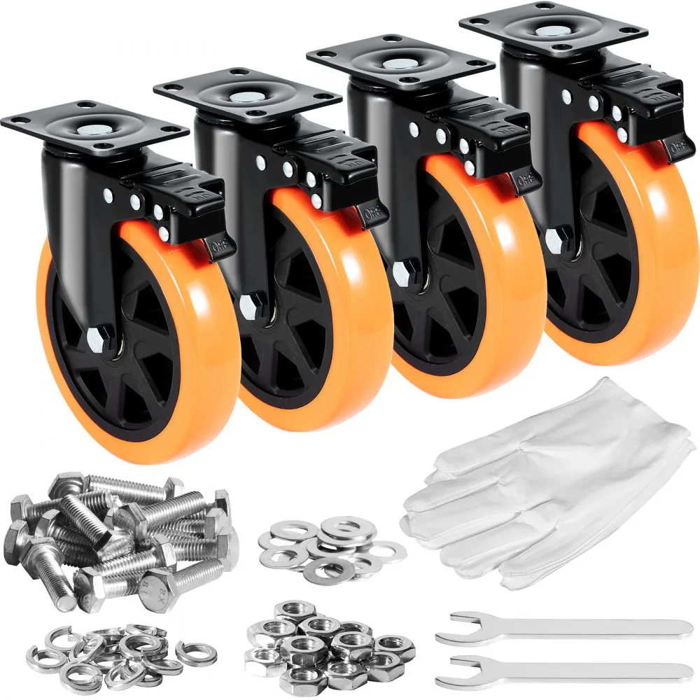 VEVOR Caster Wheels 6 inch product image 1