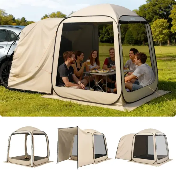 VEVOR Screen House Tent 6*6ft Rear tail model product image 1