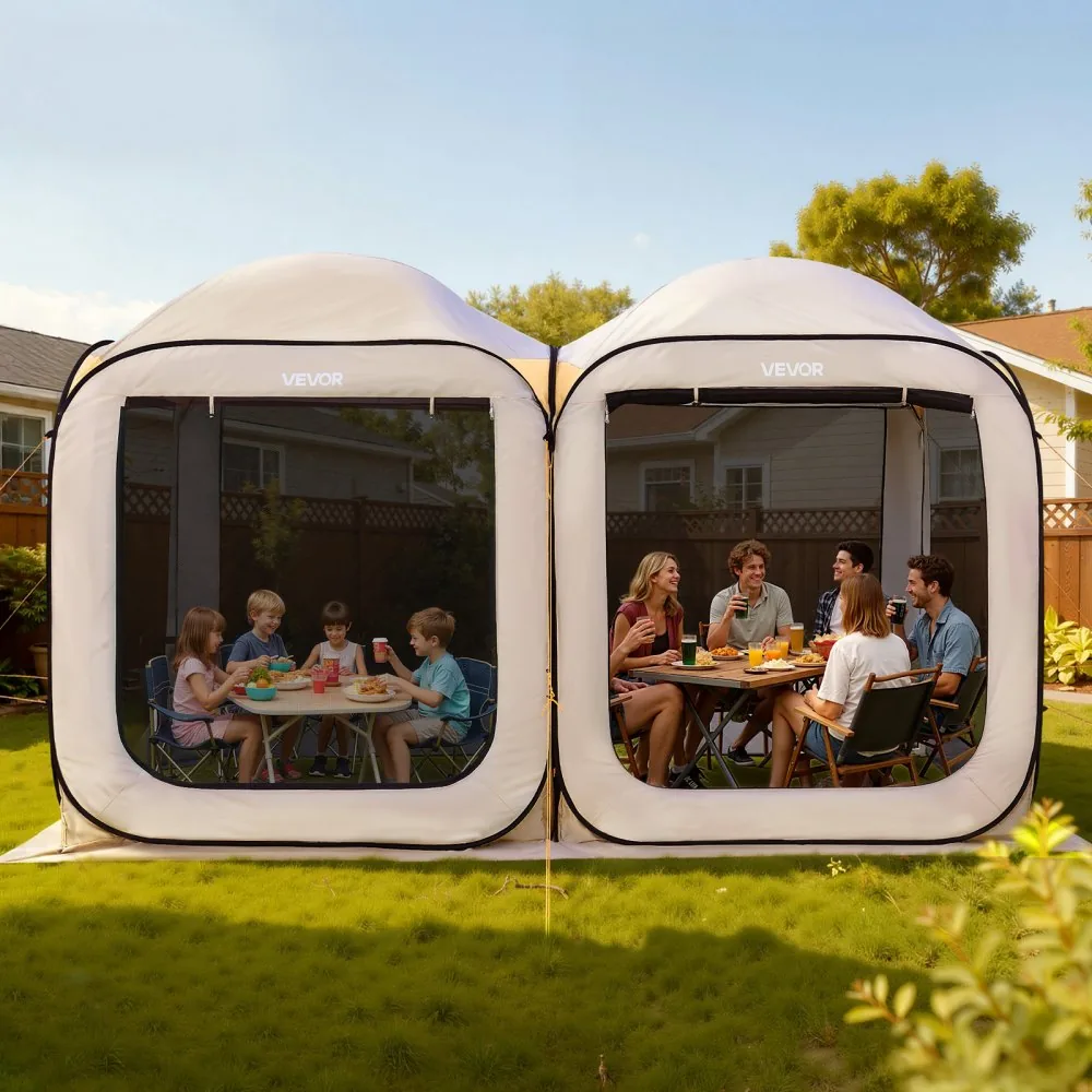 VEVOR Screen House Tent 12*6ft 2-in-1 model product image 8