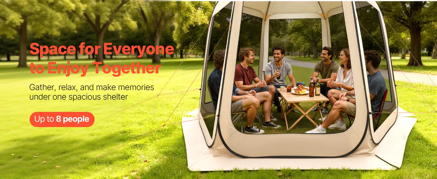 VEVOR Screen House Tent 10*9.2ft Basic model Large Space