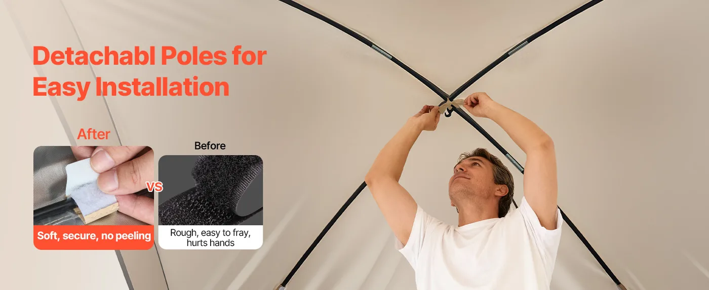 VEVOR Screen House Tent 6*6ft Basic model Easy Installation