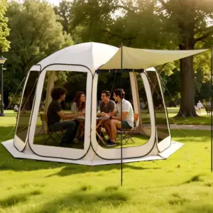 VEVOR Screen House Tent 12*11ft Canopy type product image 1