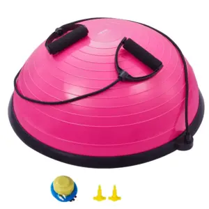 VEVOR 23 inch half exercise ball trainer front view