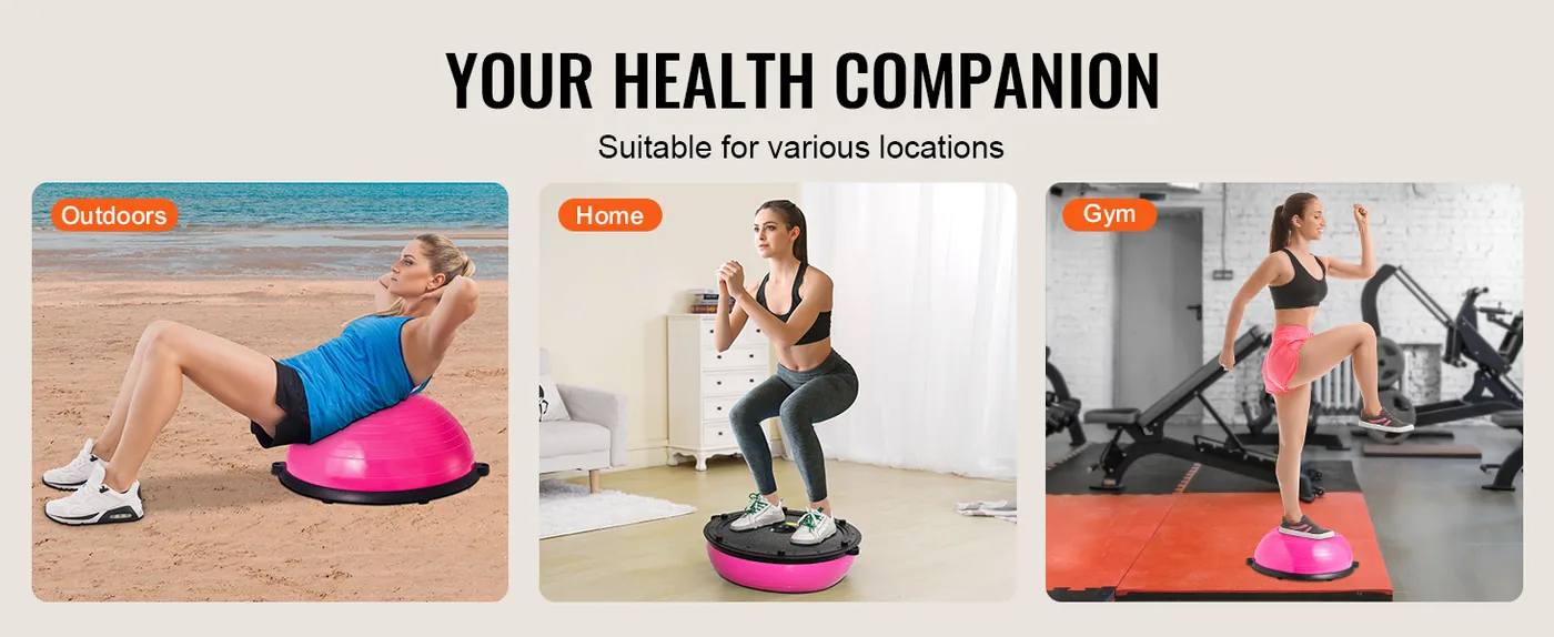 VEVOR balance ball quick inflation with foot pump