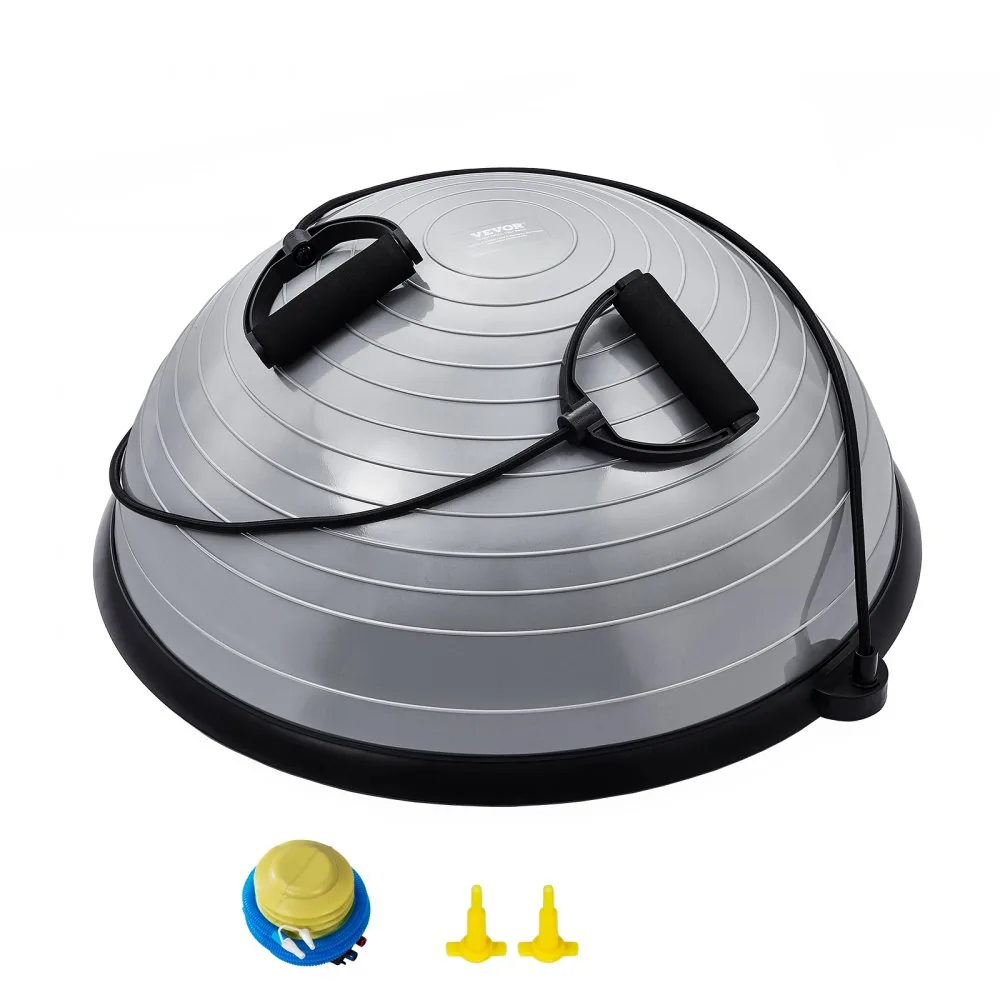 VEVOR 23 inch half exercise ball trainer front view